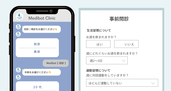 問診票の回答